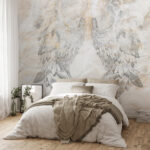 Wall murals Drawing of an eagle