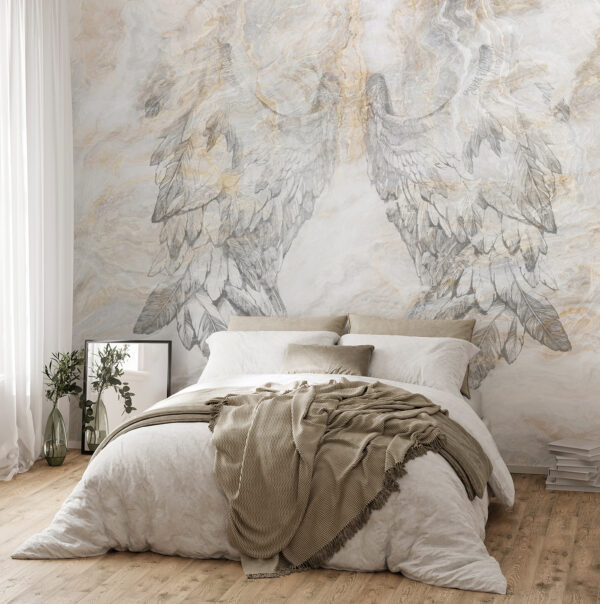 Drawing of an eagle Wall murals Drawing of an eagle