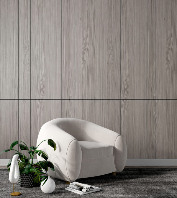 Wooden texture with vertical lines Wall murals Wooden texture with vertical lines