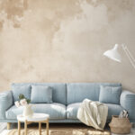 Wall murals Abstract textured beige background pattern.