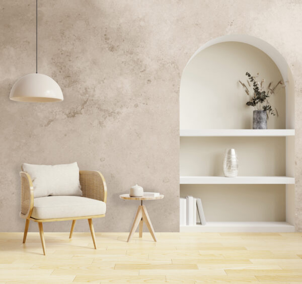 Wall murals Wall murals White and brown marble (SKU: u97236)