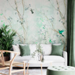 Wall murals Bird flying in the air
