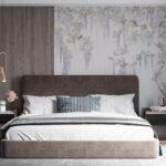 Wall murals Bird on a white surface
