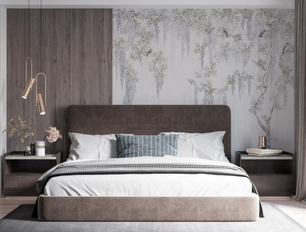 Bird on a white surface Wall murals Bird on a white surface