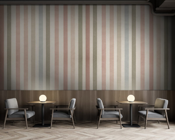 Pastel vertical stripes pattern design Wall murals Pastel vertical stripes pattern design