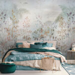 Wall murals Nature's pastel dreamscape in mist