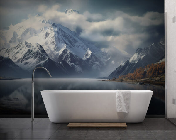 Body of water with clouds Wall murals Body of water with clouds