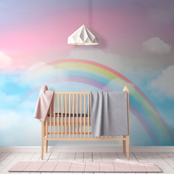 White cloud in the sky Wall murals White cloud in the sky