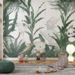 Wall murals Cartoon of a bear
