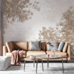 Wall murals Tree with leaves on it