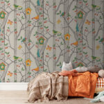 Wall murals Drawing of a dragonfly