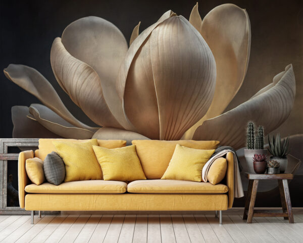 Delicate magnolia in soft light Wall murals Delicate magnolia in soft light