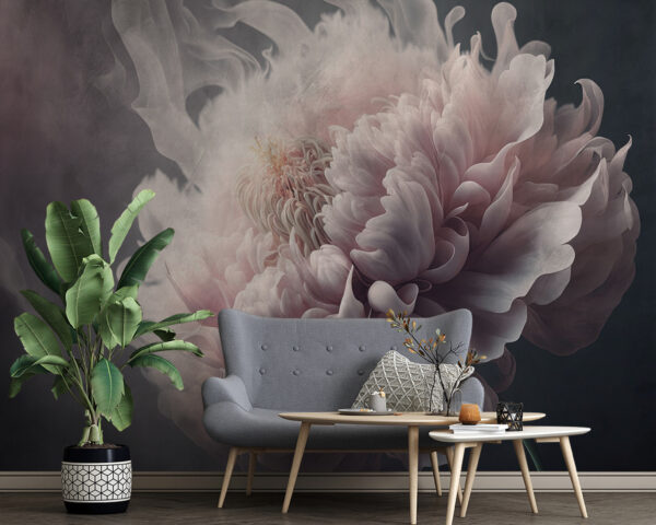 Delicate petals in gentle bloom Wall murals Delicate petals in gentle bloom