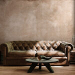 Wall murals Serene neutral texture background.