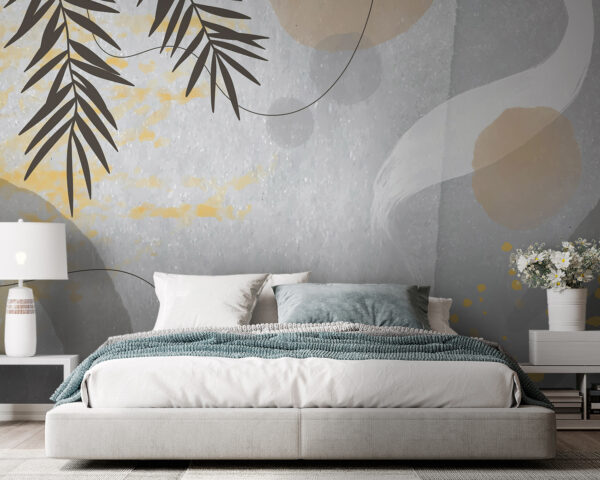 Wall murals Abstract patterns with natural elements Wall murals Abstract patterns with natural elements