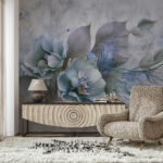 Wall murals Delicate blossoms with soft hues.