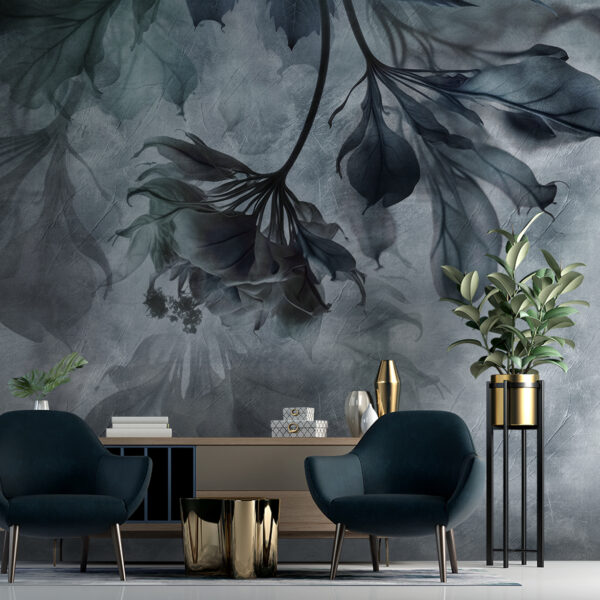 Wall murals Wall murals Mystical leaves in soft focus (SKU: u93927v1)
