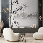 Wall murals Bird sitting on a branch