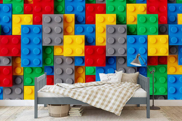 Wall murals Colorful building blocks interlocking puzzle (SKU: u93567) Wall murals Wall murals Colorful building blocks interlocking puzzle (SKU: u93567)