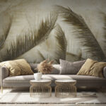 Wall murals Group of palm trees