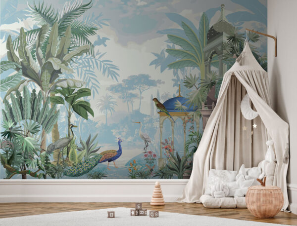 Wall murals Mural of birds and plants Wall murals Mural of birds and plants
