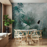 Wall murals Painting of a forest