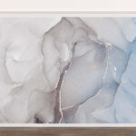 Wall murals Abstract marble texture in soft hues.