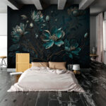 Wall murals Elegant floral bouquet with vibrant colors.