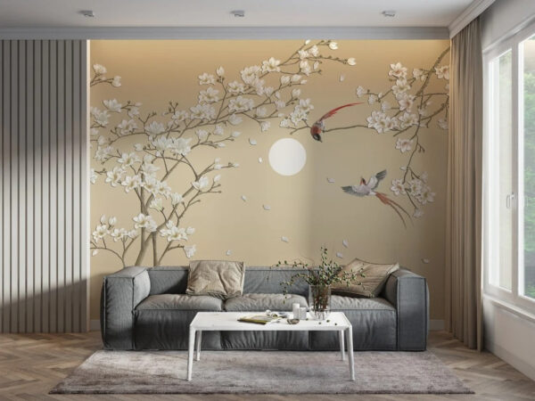 Bird flying in the air Wall murals Bird flying in the air