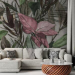 Wall murals Vibrant botanical composition in nature