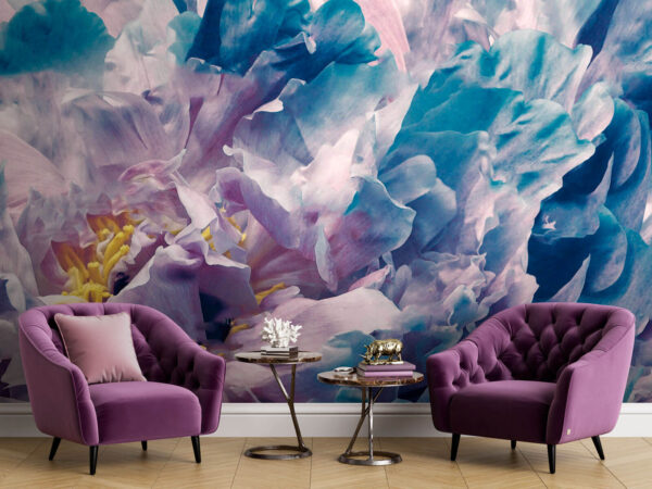 Wall murals Delicate petals in soft hues Wall murals Delicate petals in soft hues