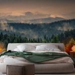 Wall murals Tree with many leaves