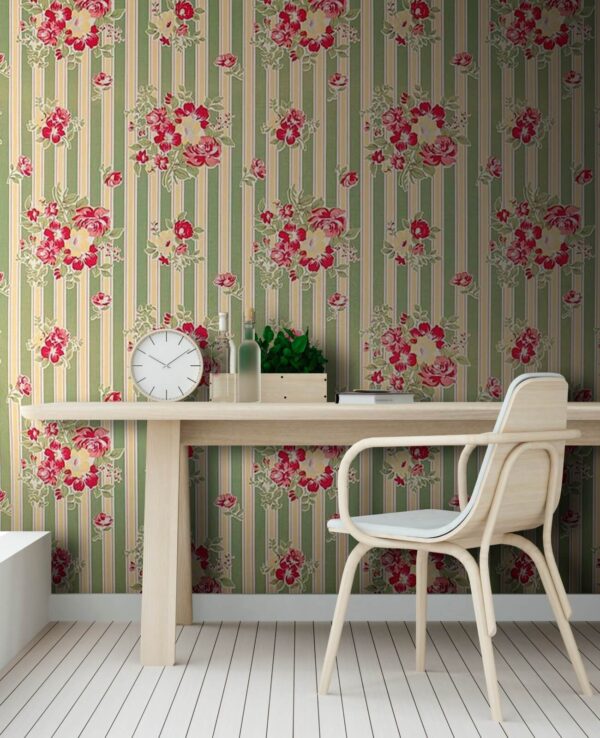 Wall murals Wallpaper with flowers on it Wall murals Wallpaper with flowers on it