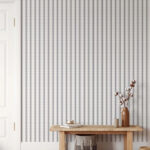 Wall murals Striped pattern with dotted lines.