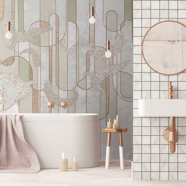 Wall murals Wallpaper with a pattern Wall murals Wallpaper with a pattern