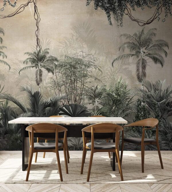 Wall murals Group of trees and plants Wall murals Group of trees and plants