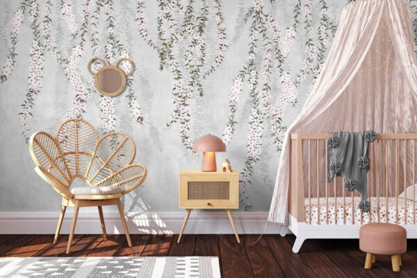 Wall murals Wallpaper with flowers Wall murals Wallpaper with flowers