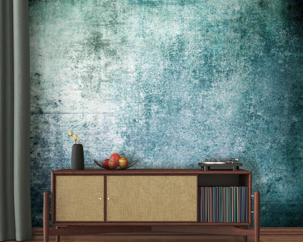 Wall murals Blue and black background Wall murals Blue and black background