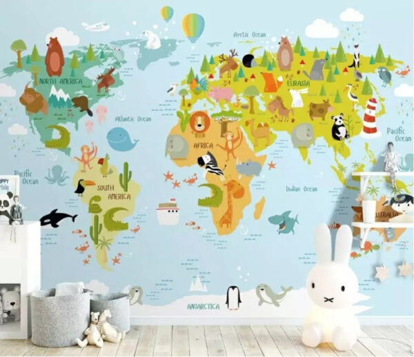 Colorful hot air balloon Wall murals Colorful hot air balloon