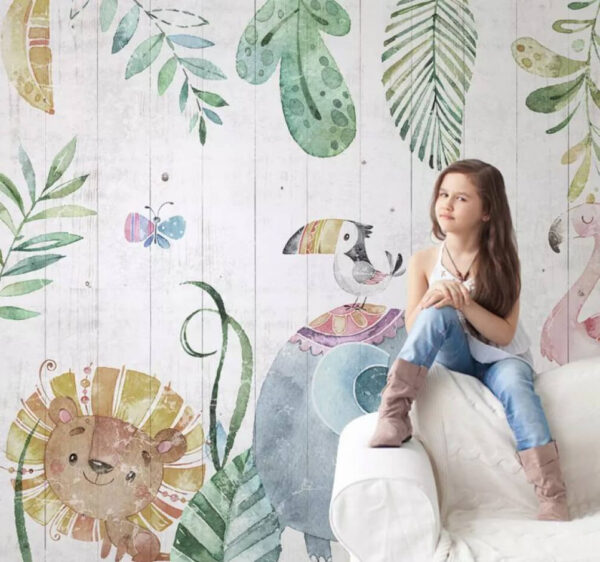 Wall murals Wall mural of animals Wall murals Wall mural of animals
