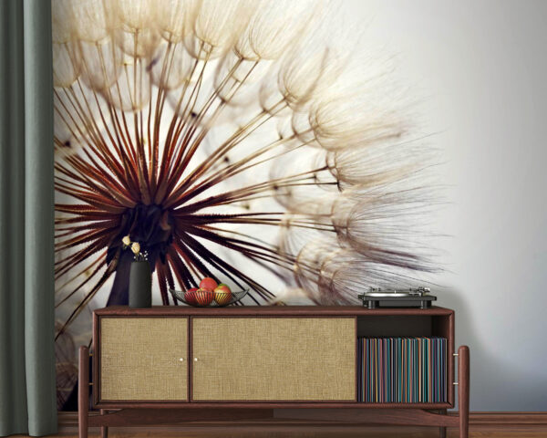 Wall murals Delicate seeds ready to disperse Wall murals Delicate seeds ready to disperse