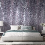 Wall murals Delicate foliage draping elegantly down