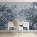 Wall murals Drawing of an animal