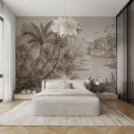 Wall murals Drawing of an animal