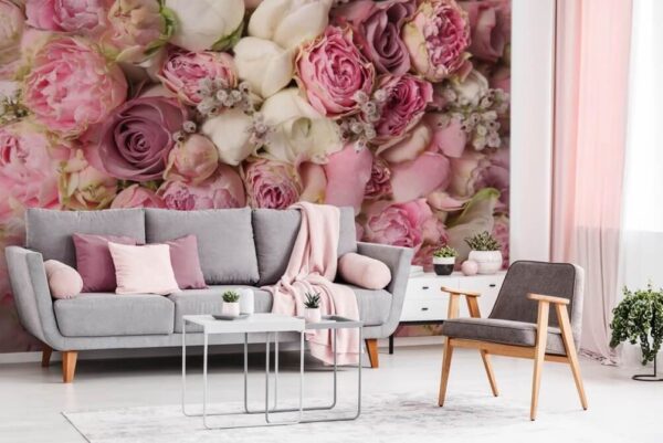 Wall murals Delicate petals in perfect harmony Wall murals Delicate petals in perfect harmony