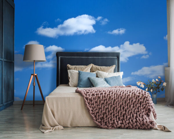 Wall murals Blue sky with clouds Wall murals Blue sky with clouds