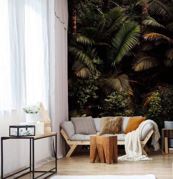Wall murals Group of palm trees Wall murals Group of palm trees