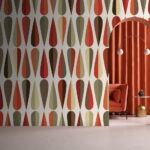 Wall murals Colorful pattern with different shapes