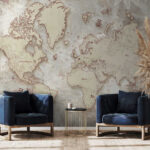 Wall murals Map of south america