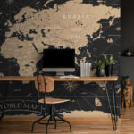 Wall murals Vintage Map: A World Overview
